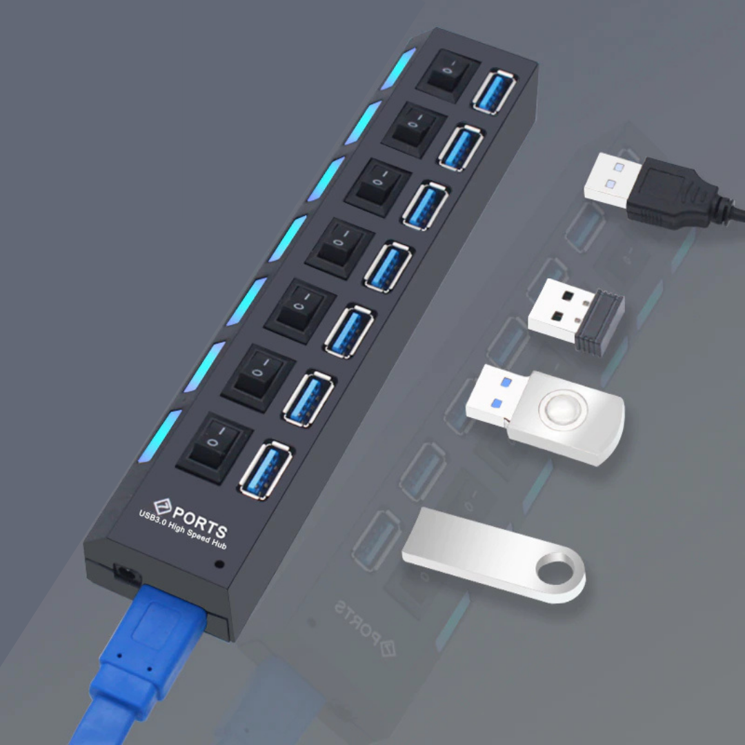 Extensie USB cu porturi multiple