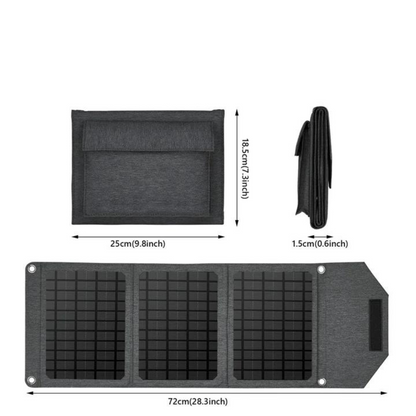 Panou solar pliabil tip geanta de 18W monocristalin LP-0052