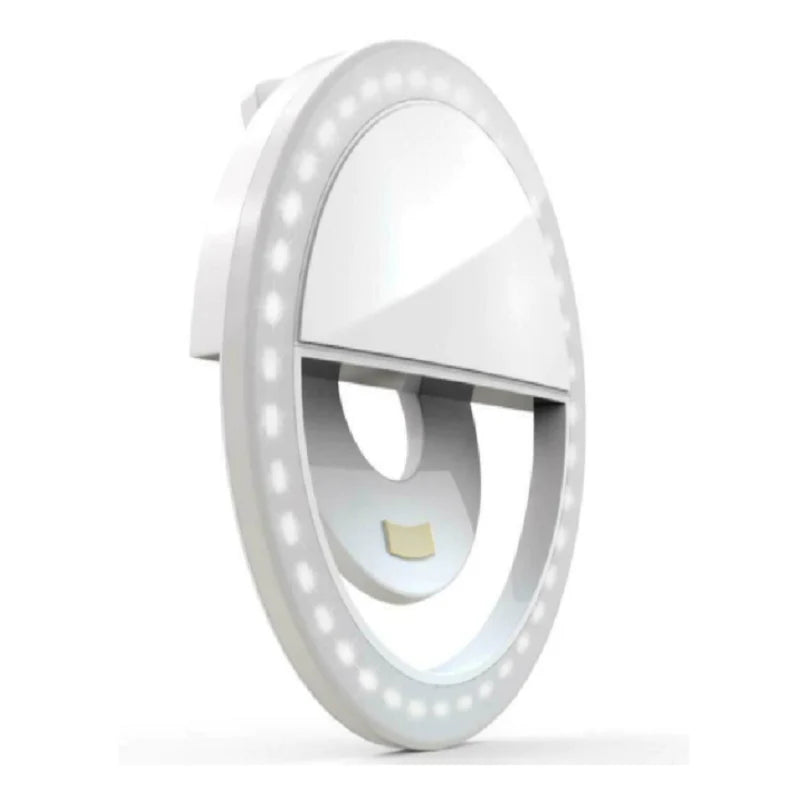 Lampa circulara selfie cu LED pentru telefon