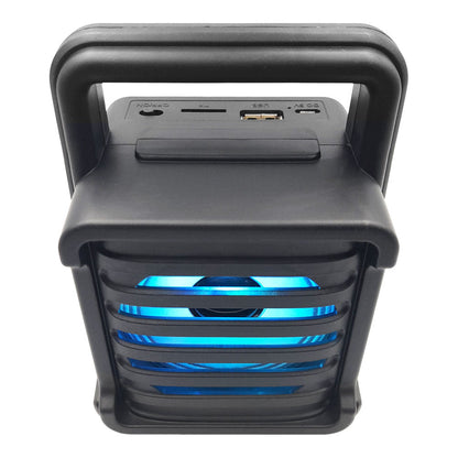 Boxa Portabila Bluetooth, 5W, USB, AUX, Lumini RGB, Wireless GTS-1363