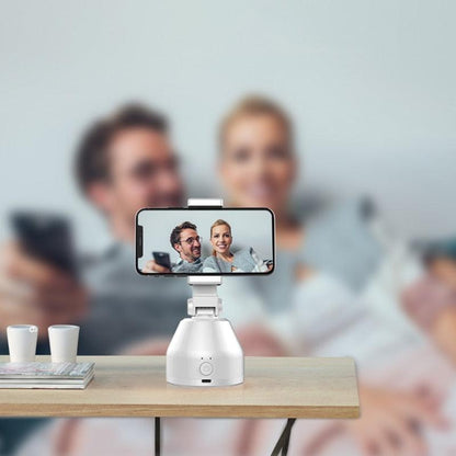 Suport selfie pentru telefon, urmarire automata inteligenta si rotire la 360 - Oricare.ro